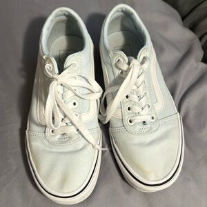 Mint green vans
